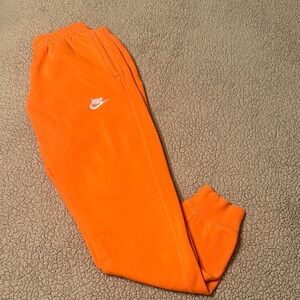 Nike Men’s Orange Joggers